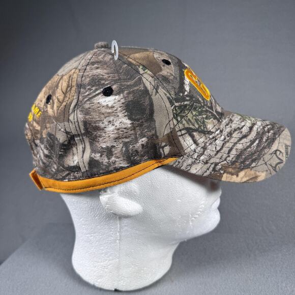 CAT Sample Realtree Hat Cap Strap Back Camo Embroidered Logo Men Outdoor Hunting - Picture 8 of 10